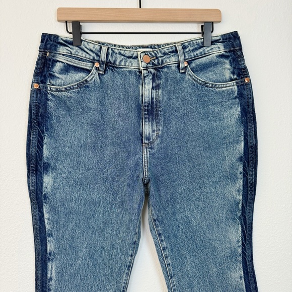 NWT Wrangler Westward 626 Bootcut Jeans Two Tone Side Stripe Size 31 x 30 - Picture 5 of 14